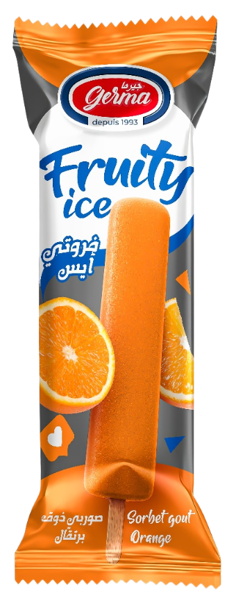 Sorbet Fruity ice Orange